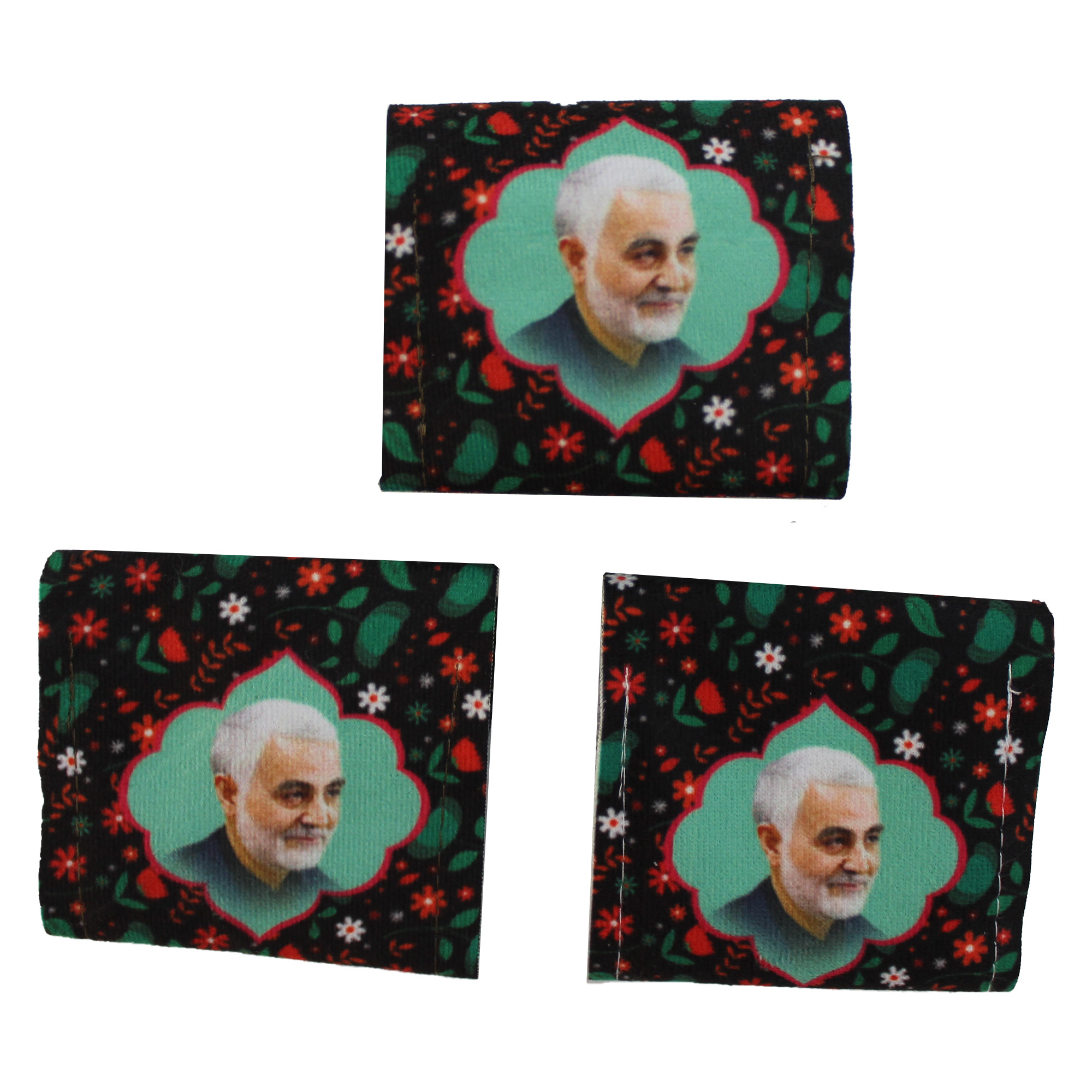 جانماز طرح حاج قاسم سلیمانی بسته 3 عددی