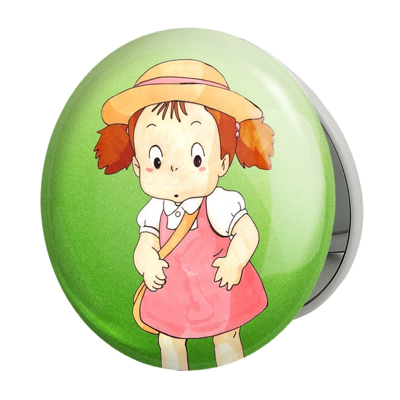 آینه جیبی خندالو طرح انیمه توتورو Totoro مدل تاشو کد 4542 