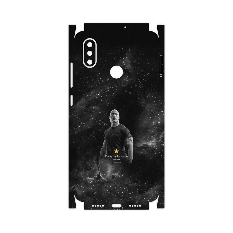 برچسب پوششی ماهوت مدل Dwayne Johnson-FullSkin مناسب برای گوشی موبایل شیائومی Mi 8