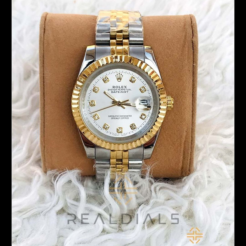 ساعت مچی عقربه ای زنانه مدل نگینی ساده ساعت مچی عقربه ای زنانه مدل نگینی ساده