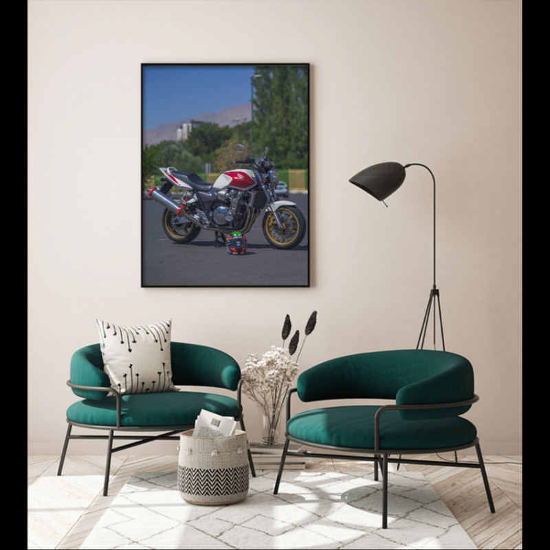 تابلو بکلیت طرح موتور سنگین هوندا cb1300 مدلB-pe130037