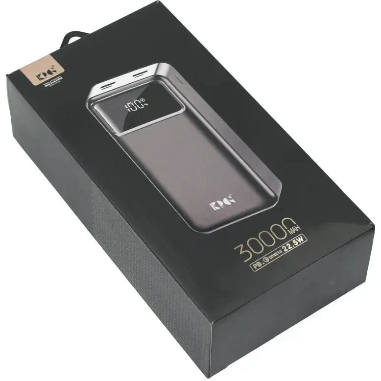 پاوربانک کینگ پاور مدل kpg-302 ظرفیت 30000 میلی آمپر ساعت