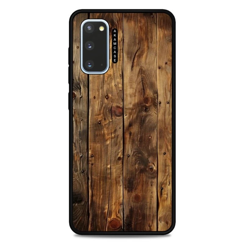 کاور آکام مدل AMC-WSGS20-WOOD-20 مناسب برای گوشی موبایل سامسونگ Galaxy S20