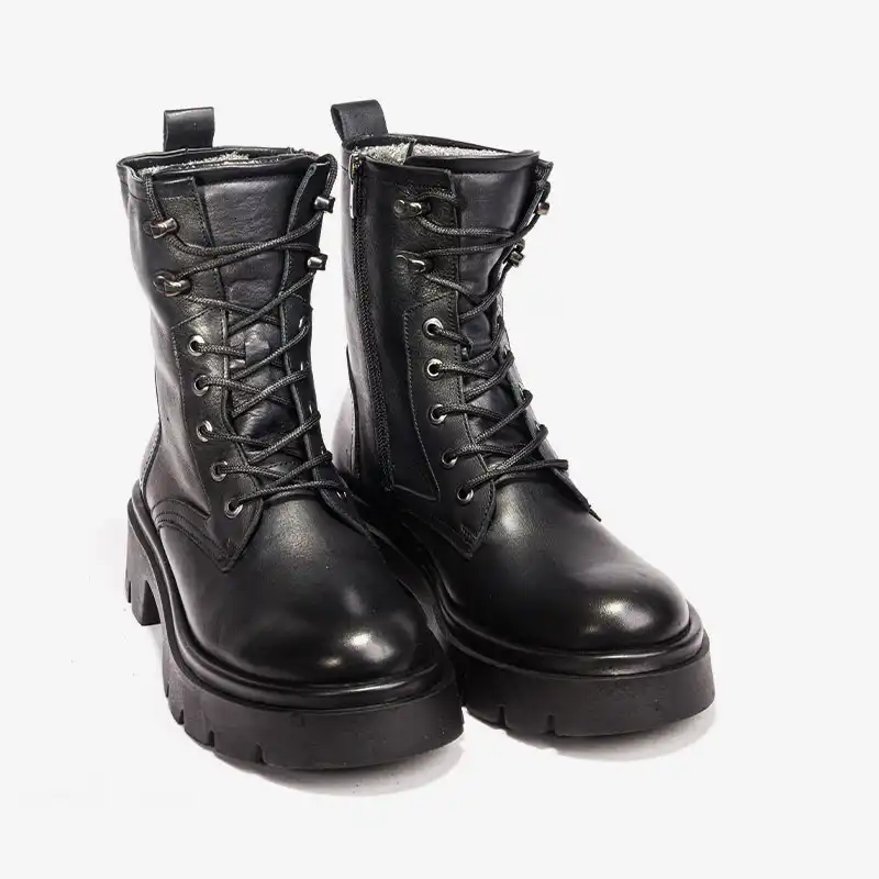 نیم بوت زنانه چرم مشهد مدل J2636