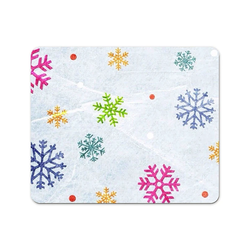  ماوس پد پاد آفرین طرح برف کد 847 سایز 19*24 سانتی متر 