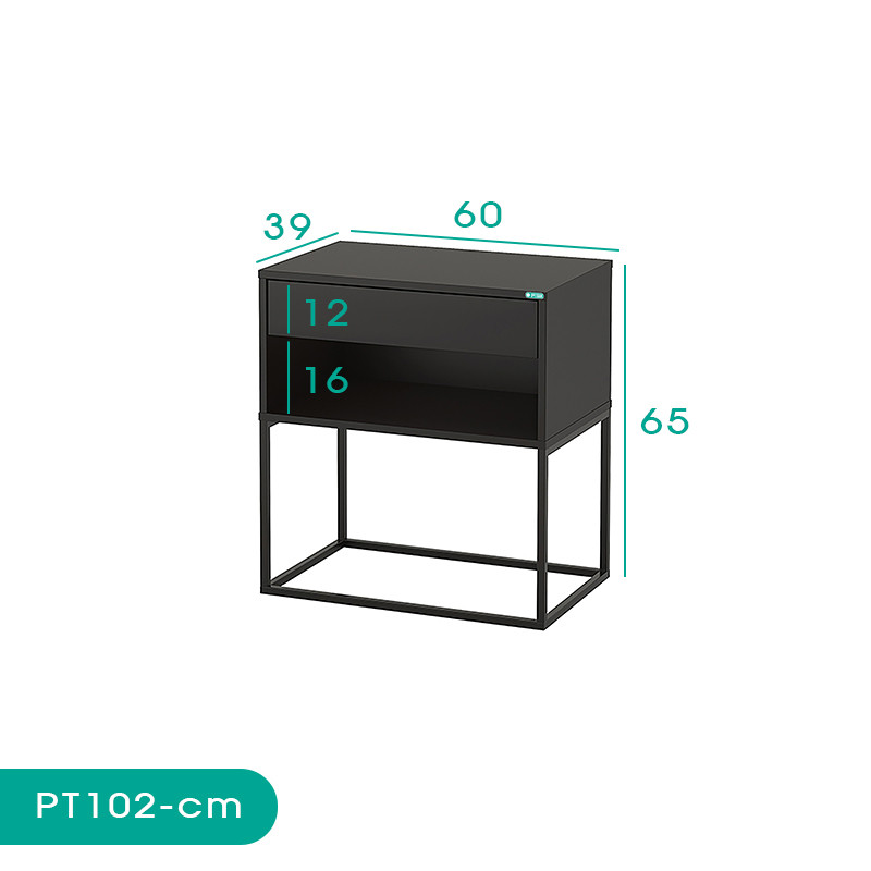 میز پاتختی اسمردیس مدل PT102 میز پاتختی اسمردیس مدل PT102