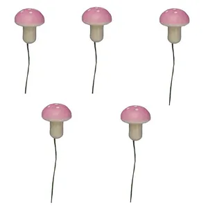 ابزار تزیین کیک به گز مدل قارچ مجموعه 5 عددی