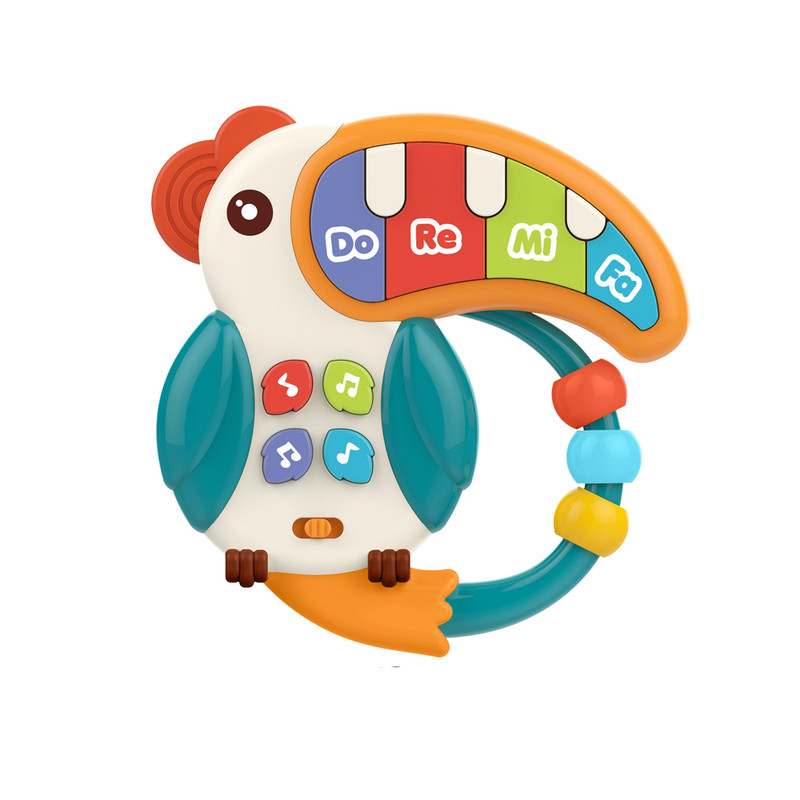 بازی آموزشی موزیکال هانگر مدل طوطی موزیکال پیانو کد HE0532