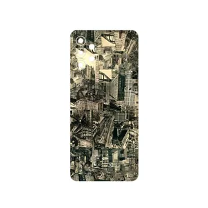 MAHOOT Collage of Skyscraper Cover Sticker for Samsung Galaxy M32 5G