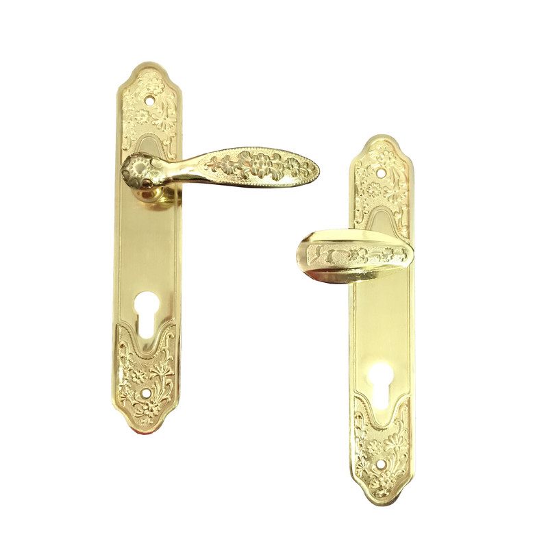 دستگیره در سپهر استیل طرح فلاور آپارتمانی  AP L - بسته 2 عددی