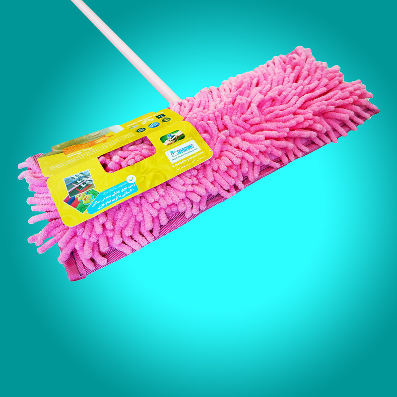 یدک زمین شوی تی پاک مدل چنیلی میکروفایبر کد 300204