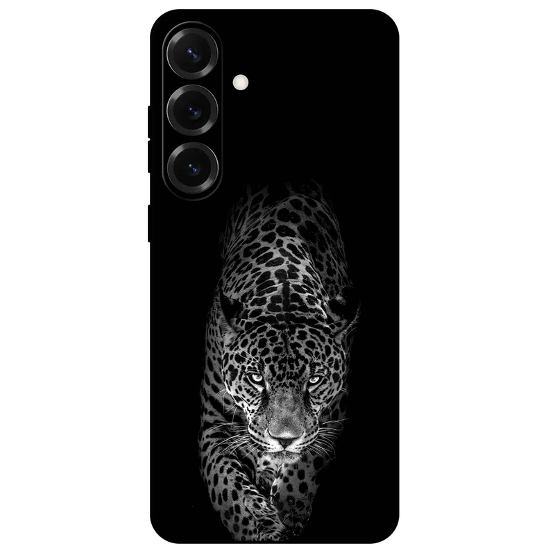 کاور مگافون طرح پلنگ مدل 1879 مناسب برای گوشی موبایل سامسونگ Galaxy S25 Plus