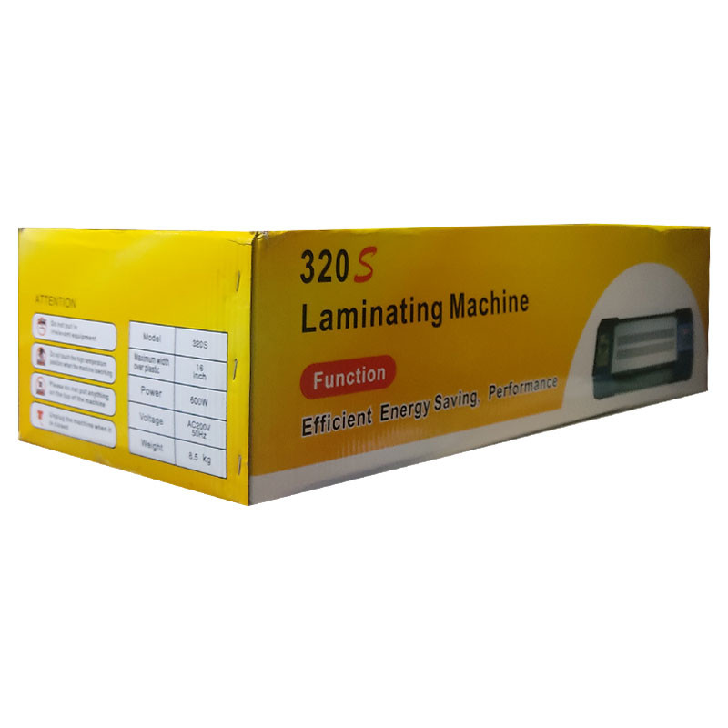 پرس کارت و لمینت گرم اون مدل 320S مناسب برای لمینت تا سایز A3