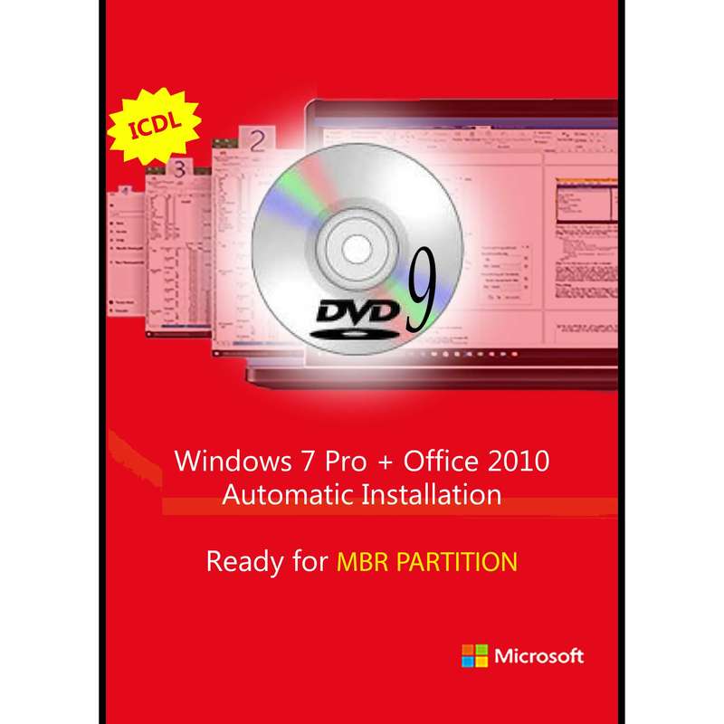 سیستم عامل Windows 7 Ultimate + Office 2010 Pro Plus  نشر مایکروسافت