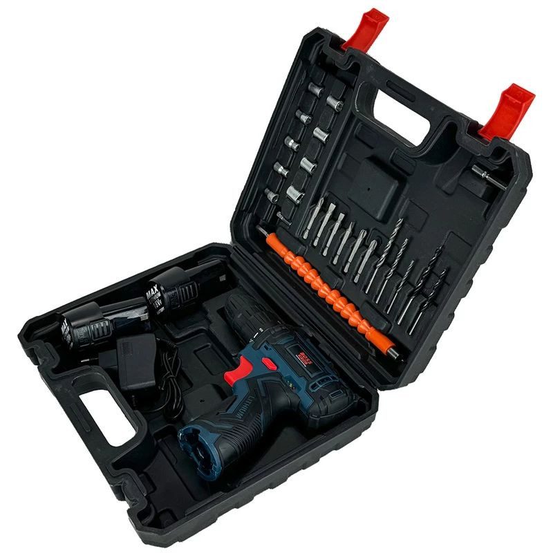 پیچ گوشتی شارژی باس مدل PS1 مجموعه 28 عددی