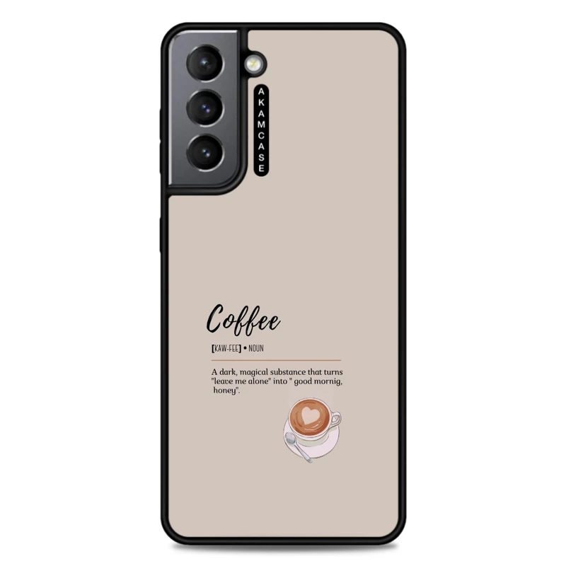 کاور آکام مدل AMC-WSGS21-COFFEE-16 مناسب برای گوشی موبایل سامسونگ Galaxy S21