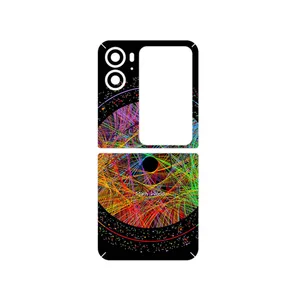 MAHOOT Mathematical Geometric Shape 2 Cover Sticker for Oppo Find N2 Flip
