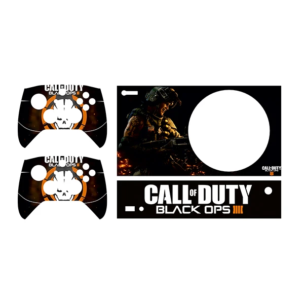 برچسب کنسول بازی ایکس باکس series s مدل call of duty کد10 مجموعه 4 عددی