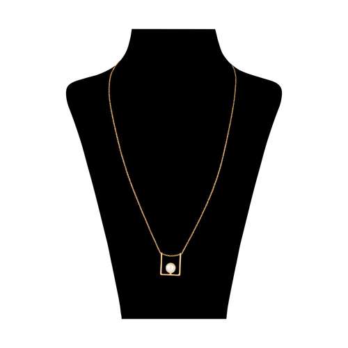 گردنبند طلا 18 عیار زنانه سنجاق مدل X064452