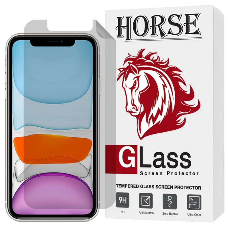 محافظ صفحه نمایش هورس مدل NOPRH مناسب برای گوشی موبایل اپل iPhone 11  