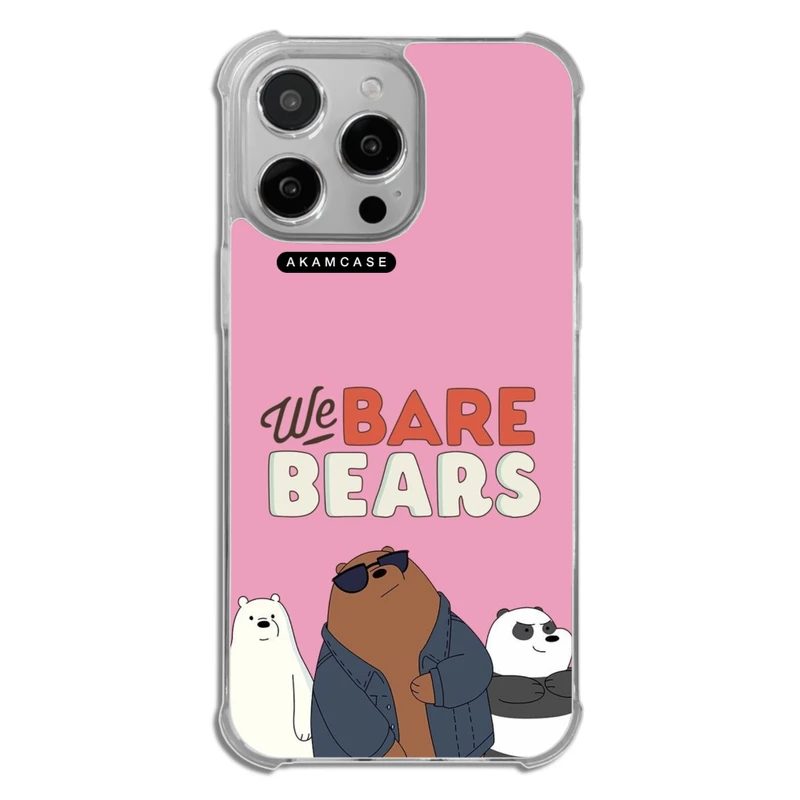 کاور آکام مدل AMCWTA14PROMAX-BARE BEAR3 مناسب برای گوشی موبایل اپل iPhone 14 Pro Max