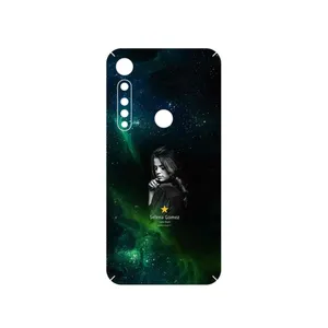 MAHOOT Selena Gomez Cover Sticker for Motorola One Vision Plus