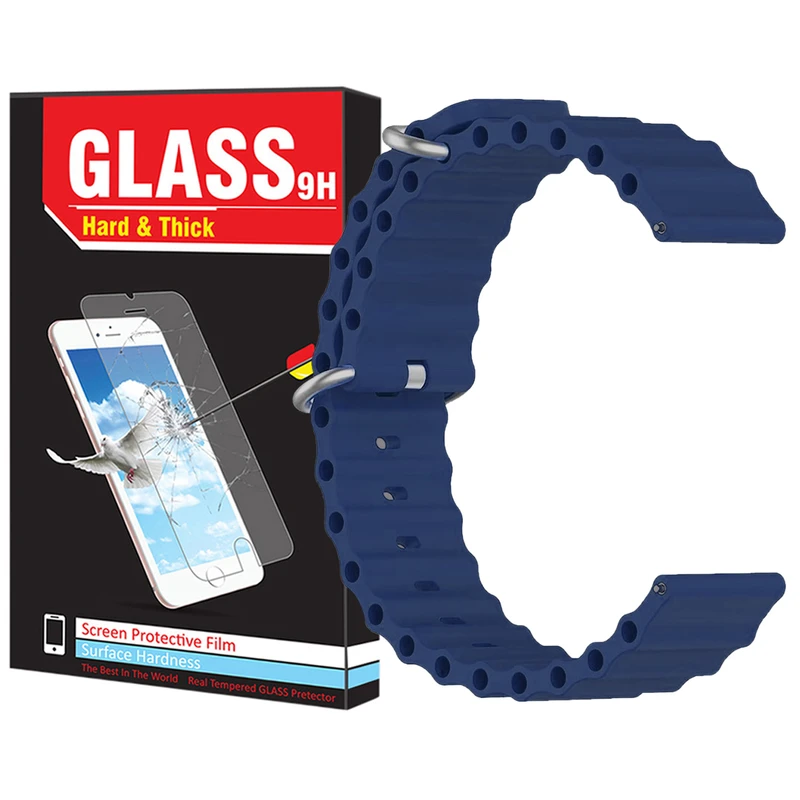 بند هارد اند تیک مدل Ocean مناسب برای ساعت هوشمند امازفیت GTS / GTS 2 / GTS 2 Mini