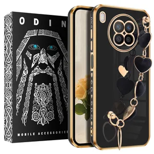 Velvet Heart Odin cover suitable for Huawei Nova 8i / Honor 50 Lite mobile phone with pendant