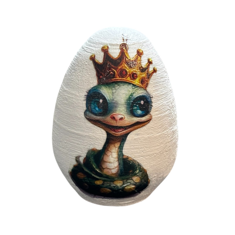 تخم مرغ تزئینی مدل مار 1404 کد 01