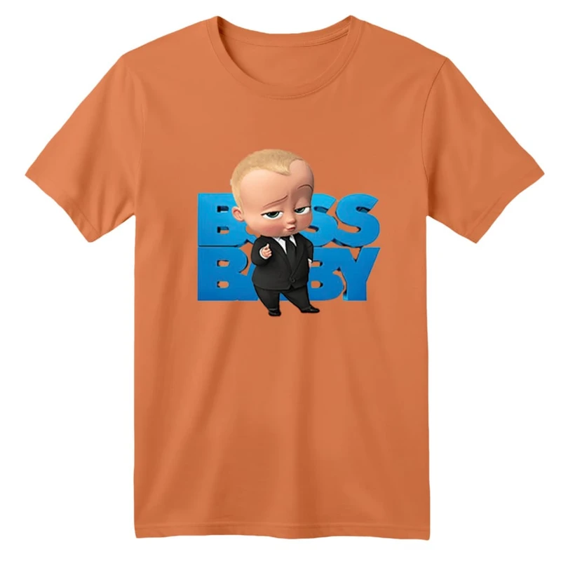 تی شرت آستین کوتاه بچگانه مدل بچه رئیس کد ۱