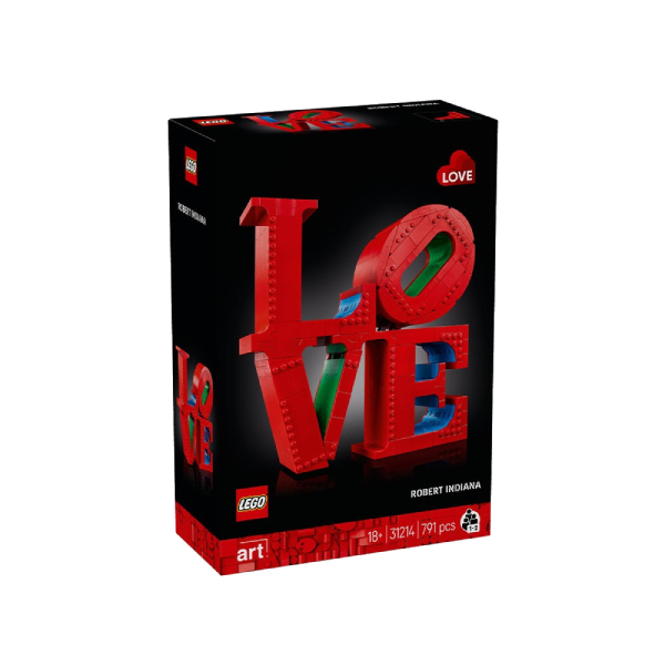 لگو 791 تکه سری آرت مدل LOVE کد 31214