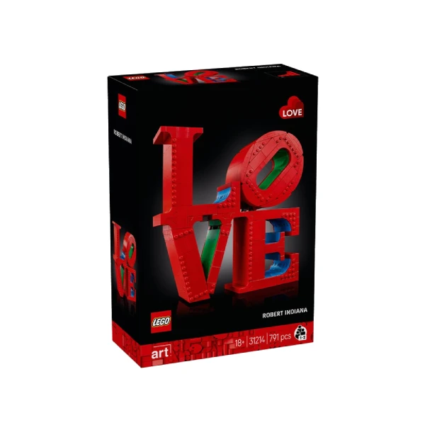 لگو 791 تکه سری آرت مدل LOVE کد 31214