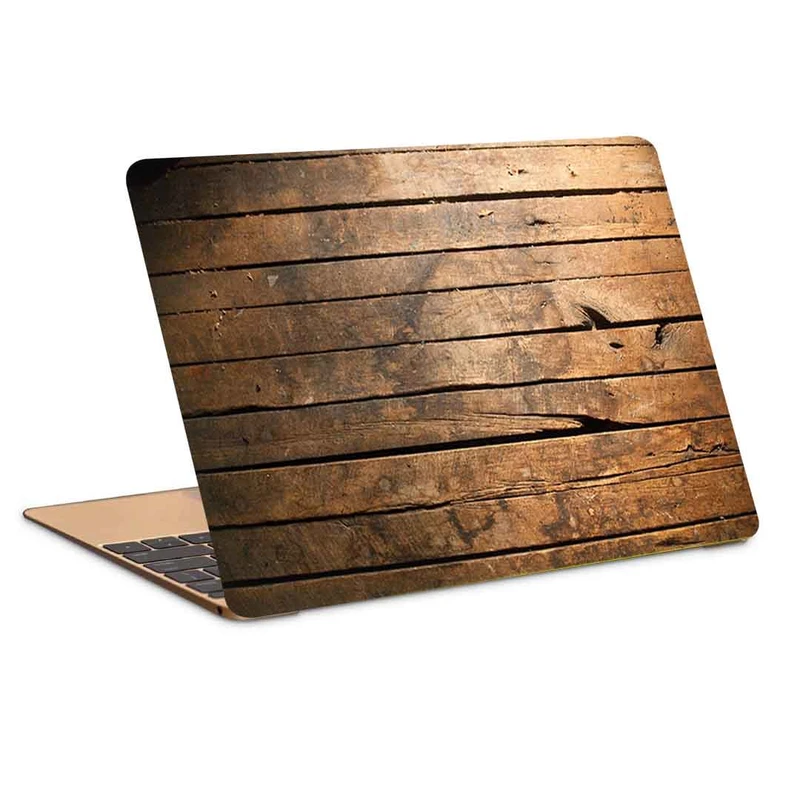 استیکر لپ تاپ طرح wood 27کد c-1022مناسب برای لپ تاپ 15.6 اینچ
