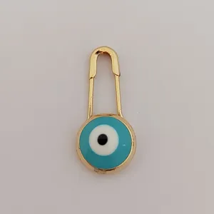 سنجاق سینه دخترانه مدل چشم نظر کد G1098