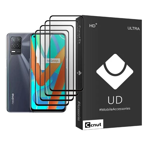 محافظ صفحه نمایش کوکونات مدل UDB Ultra MIX004 مناسب برای گوشی موبایل ریلمی V13 5G بسته چهار عددی