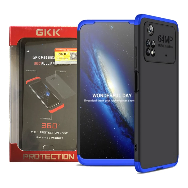 کاور 360 درجه جی کی کی مدل GK-POCO-M4-PRO مناسب برای گوشی موبایل شیائومی Poco M4 Pro