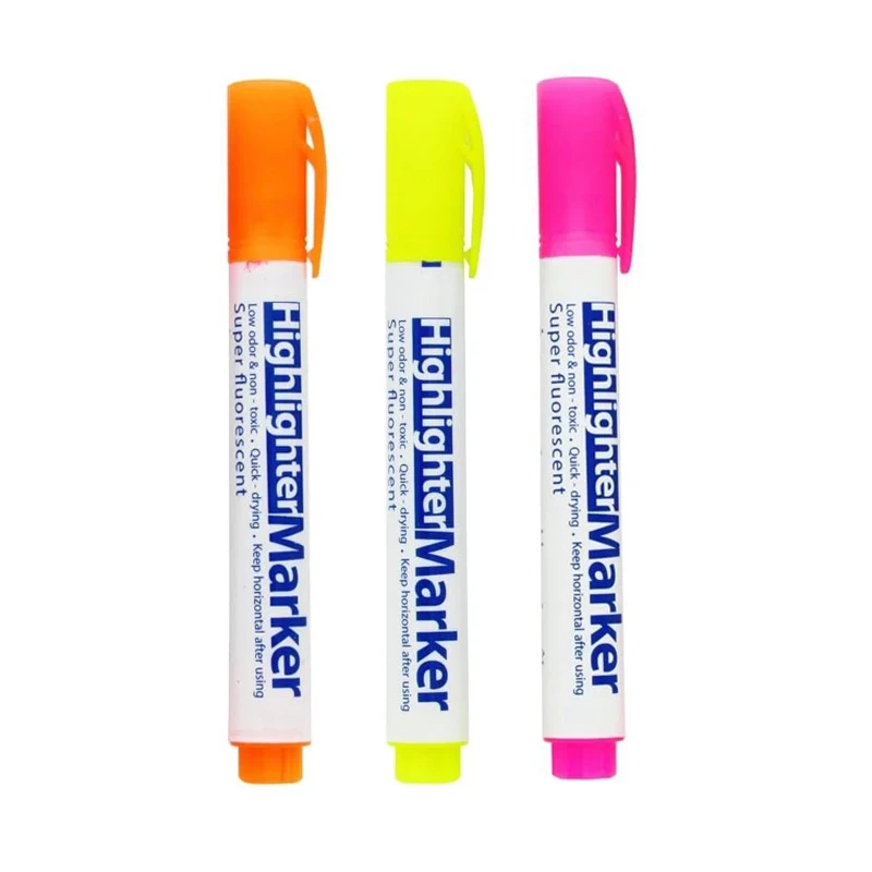ماژیک علامت گذار صدف مدل Superfluorescent بسته 3 عددی