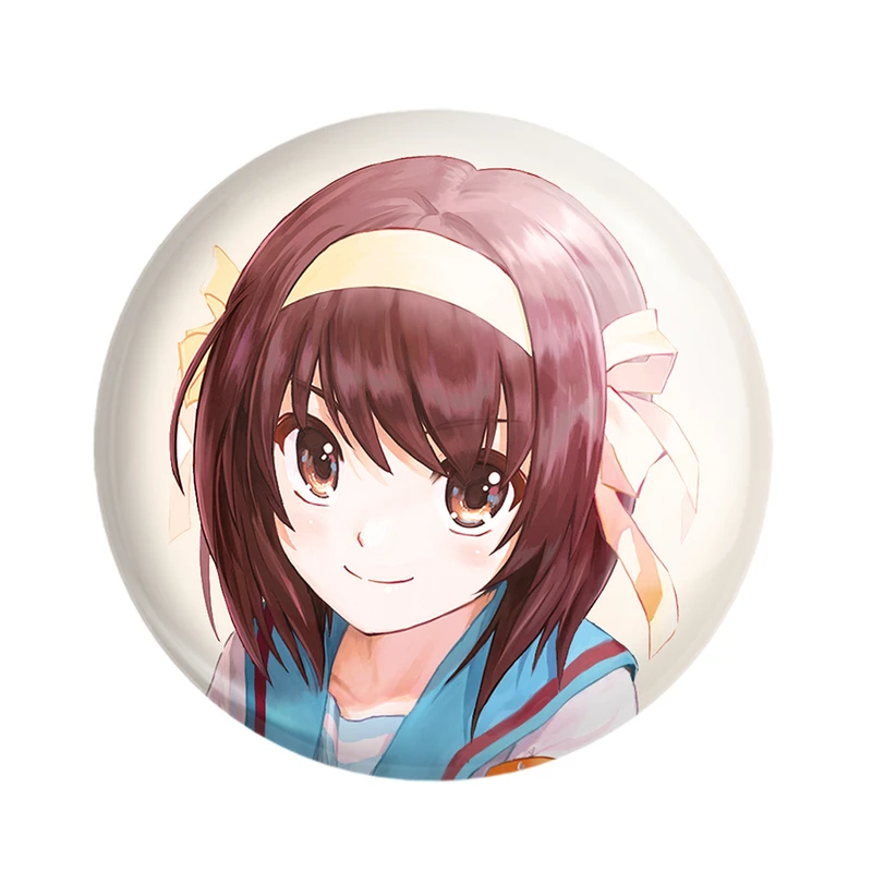 پیکسل خندالو مدل هاروهی انیمه ناپدید شدن هارومی سوزومیا The Disappearance of Haruhi Suzumiya کد 23138