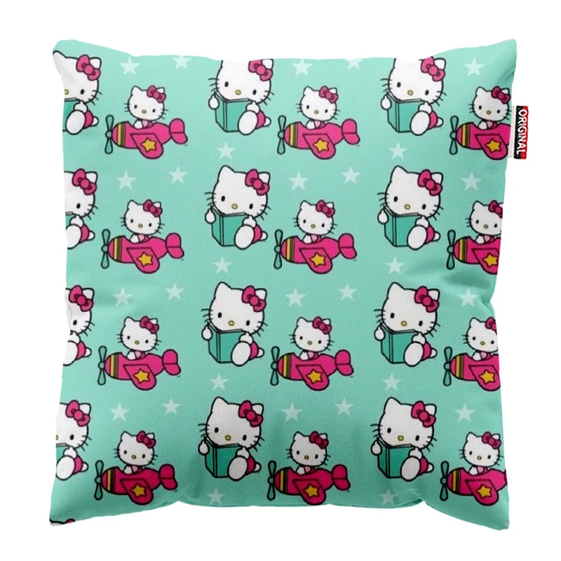 کوسن پاد آفرین طرح کیتی سایز 30*30 سانتی متر