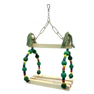 اسباب بازی پرندگان مدل تاپ طوطی سانان نشیمن دار کد 01