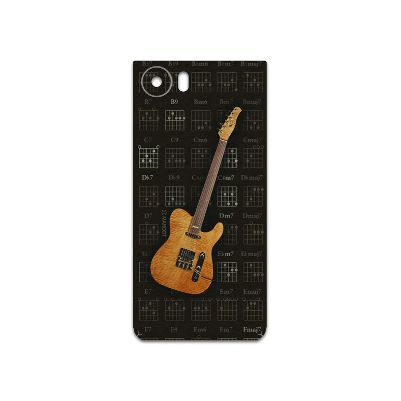 برچسب پوششی ماهوت مدل Guitar-Instrument مناسب برای گوشی موبایل بلک بری Keyone-DTEK70