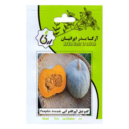 بذر کدو تنبل آووکادو آبی آرکا بذر ایرانیان مدل B116