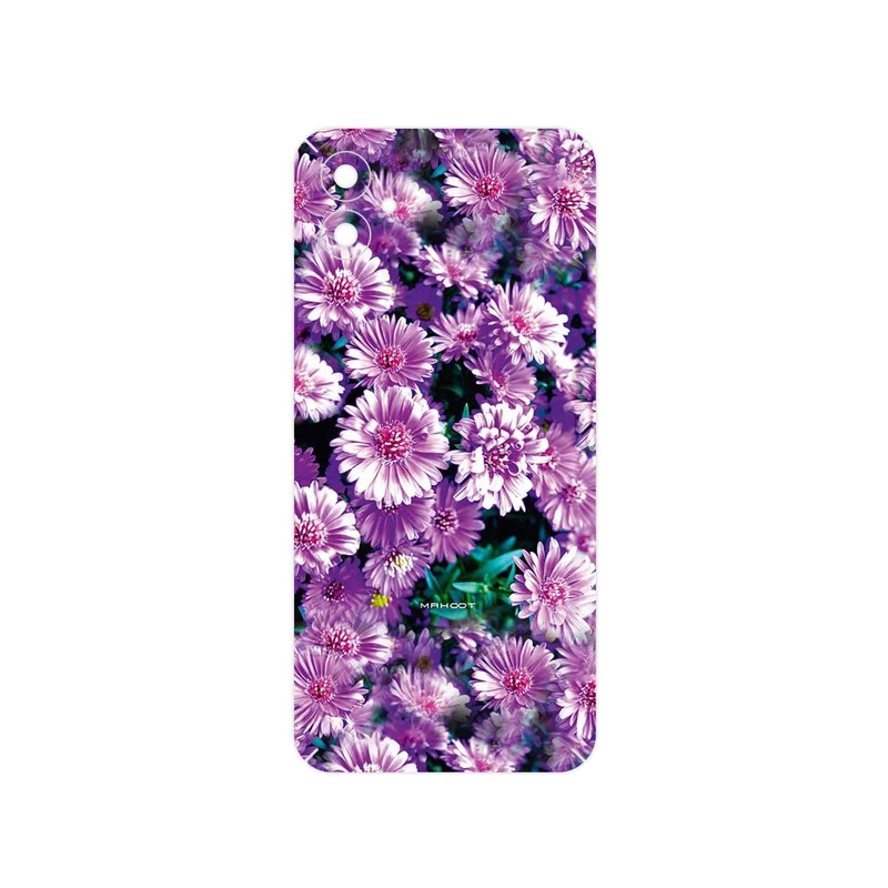 برچسب پوششی ماهوت مدل Purple_Flower مناسب برای گوشی موبایل سامسونگ A04e