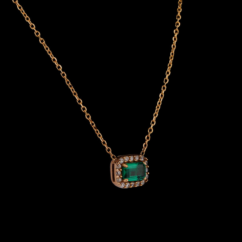 گردنبند طلا 18 عیار زنانه پرسته مدل wn1171