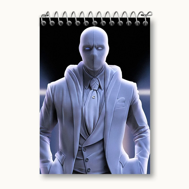 دفتر یادداشت 50 برگ خندالو طرح شوالیه ماه (Moon Knight) کد N2845