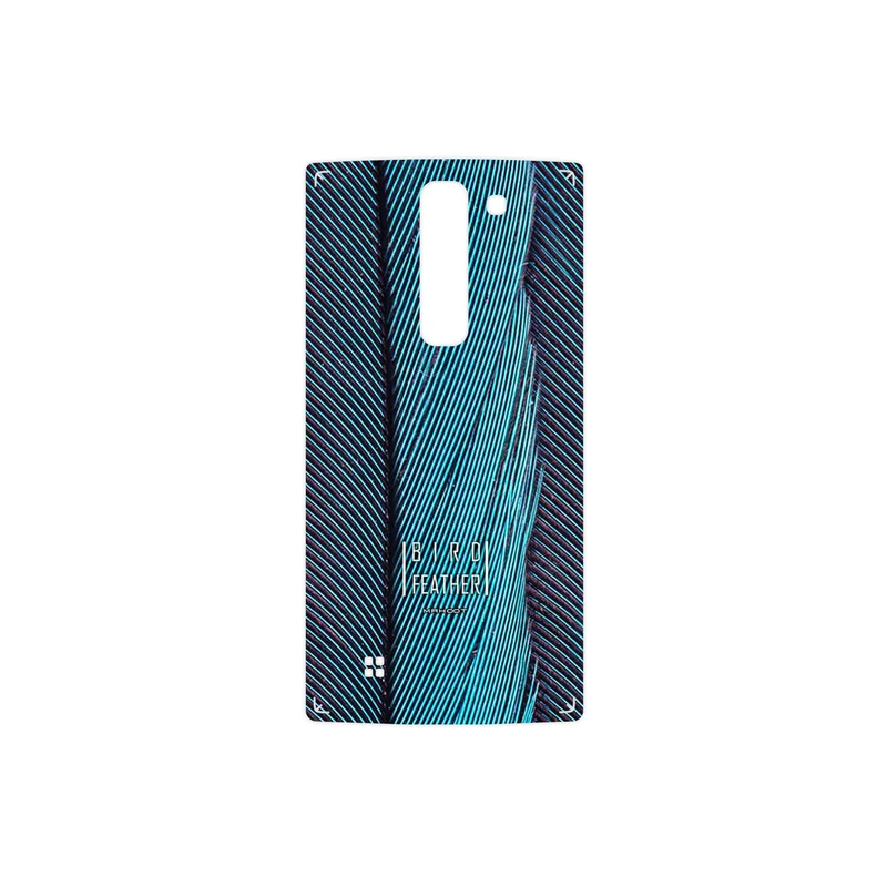 برچسب پوششی ماهوت مدل Turquoise feathers مناسب برای گوشی موبایل ال جی Magna