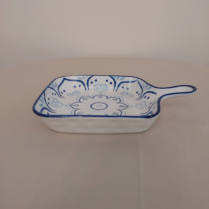 ظرف سرو مدل دسته راکتی طرح سنتی