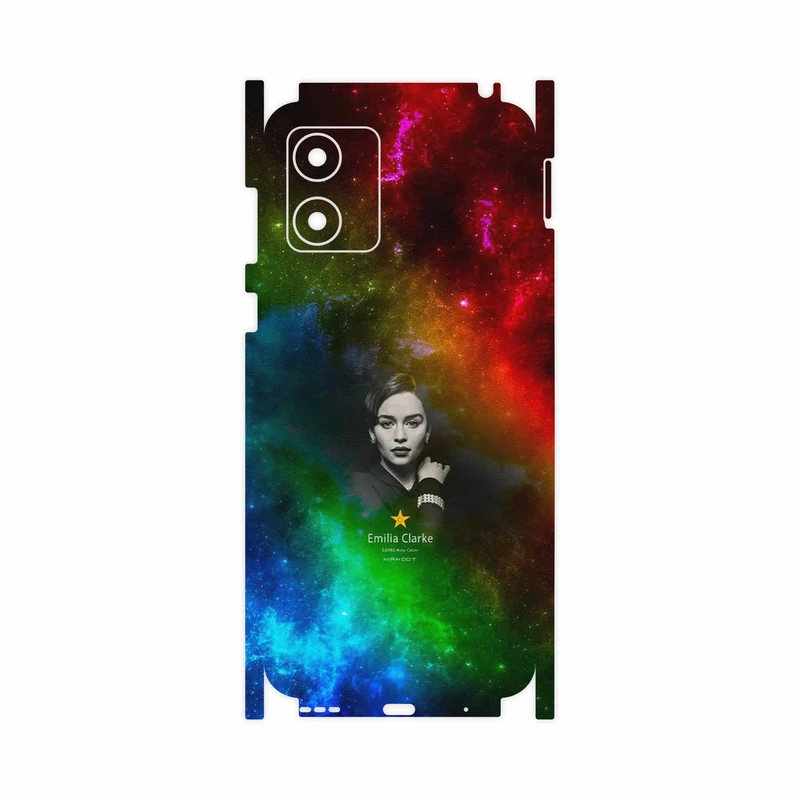 برچسب پوششی ماهوت مدل emilia clarke-FullSkin مناسب برای گوشی موبایل موتورولا Moto E13
