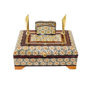 قلمدان خاتم کاری مدل دانشجویی کد 15p11-1f2