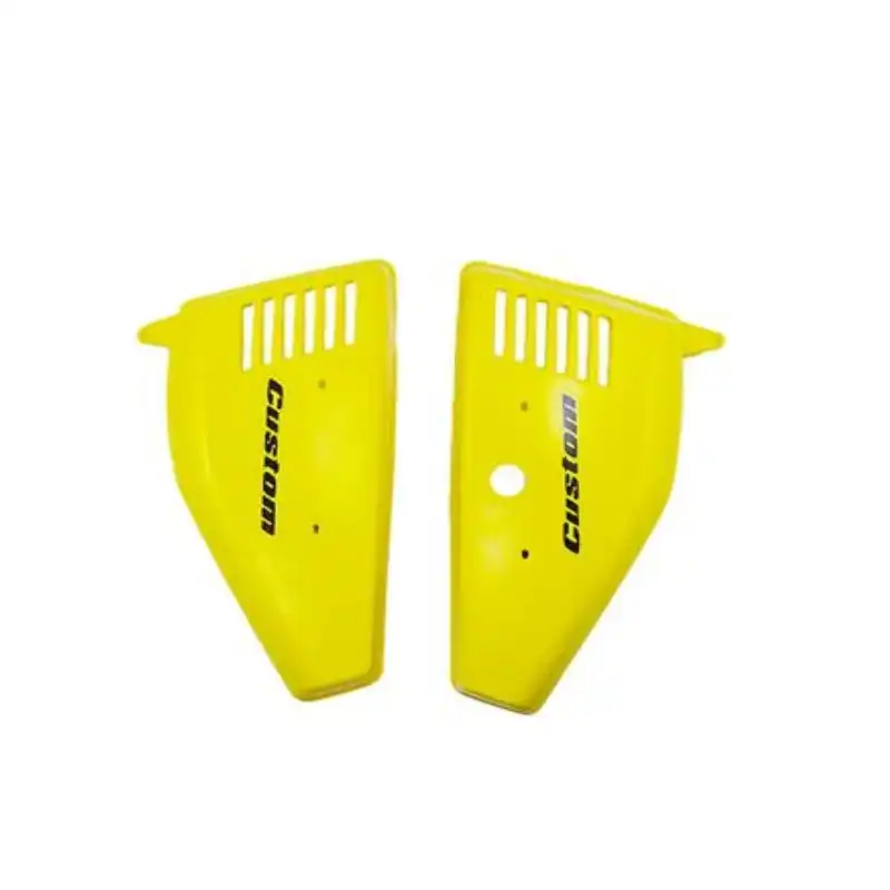 قاب بغل موتور سیکلت تیزرو مدل کاستوم YEL مناسب برای هوندا CDI بسته 2 عددی